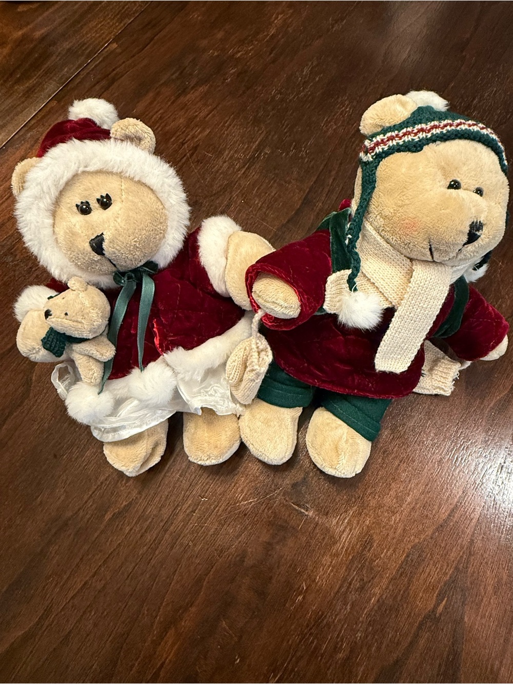 Vintage Starbucks 2005 43rd Edition Christmas Barista 10” Plush Bears Collectors